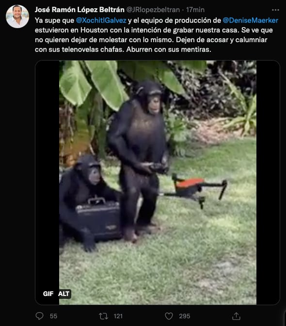 José Ramón, hijo de AMLO, pide a Denise Maerker y Xóchitl Gálvez dejar de acosarlo