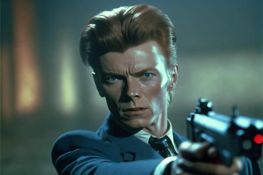 Una IA reimagina un live action de Evangelion con actores como Keanu Reeves, Kevin Bacon y David Bowie