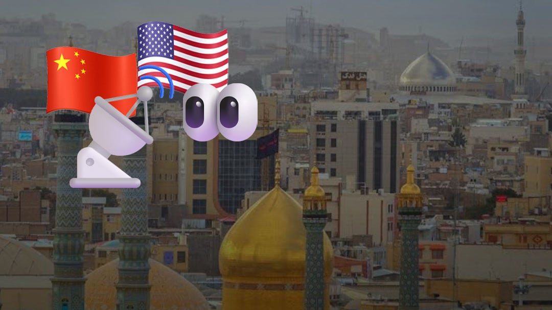 Irán habría usado satélite espía chino contra bases de Estados Unidos