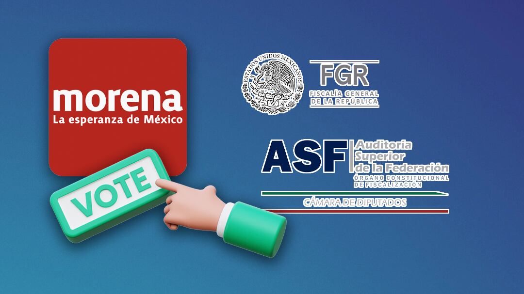 Morena propone voto popular para elegir a titulares de la FGR y la ASF