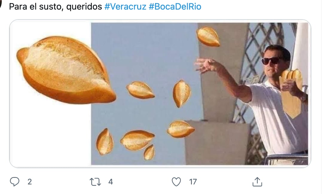 Meme sobre sismo en Veracruz