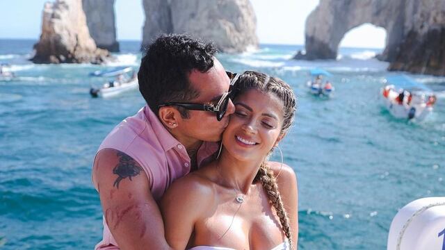 Kimberly Flores y Edwin Luna.