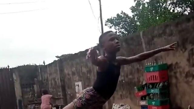 Video viral de bailarín de ballet