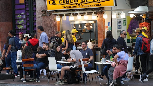 Tacos al pastor en la Ciudad de México
