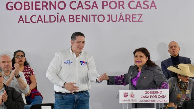 Clara Brugada y Luis Mendoza encabezan el “Casa por Casa”