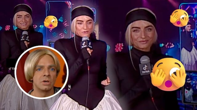 Comparan a Aislinn Derbez con Brad Pittin por su look en los TikTok Awards 2025