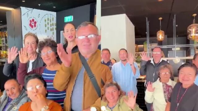 Sacerdote y 21 turistas de Campeche envían mensaje a México desde hotel en Israel