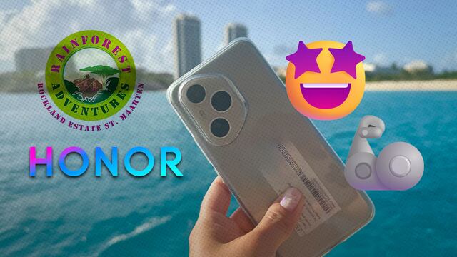 El poder del HONOR 400 Pro se llevó al límite en St. Maarten