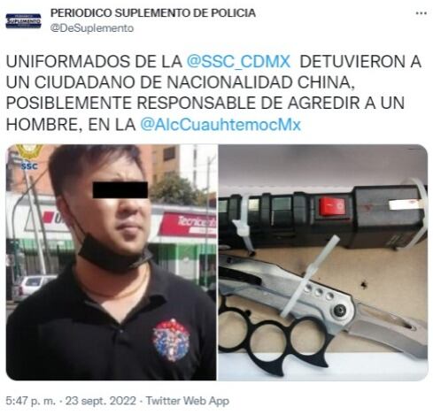 No lo dejan entrar al baño en plaza comercial y electrocuta a personal de limpieza