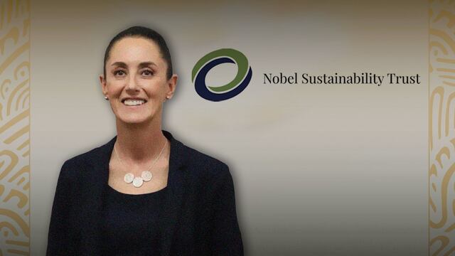 Nobel Sustainability Trust entregará medalla a Claudia Sheinbaum