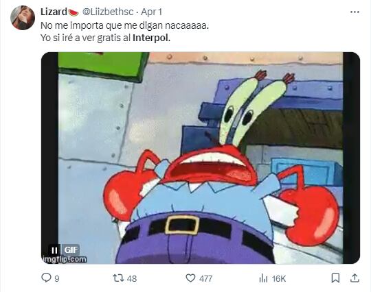 Memes por el concierto de Interpol en el Zócalo