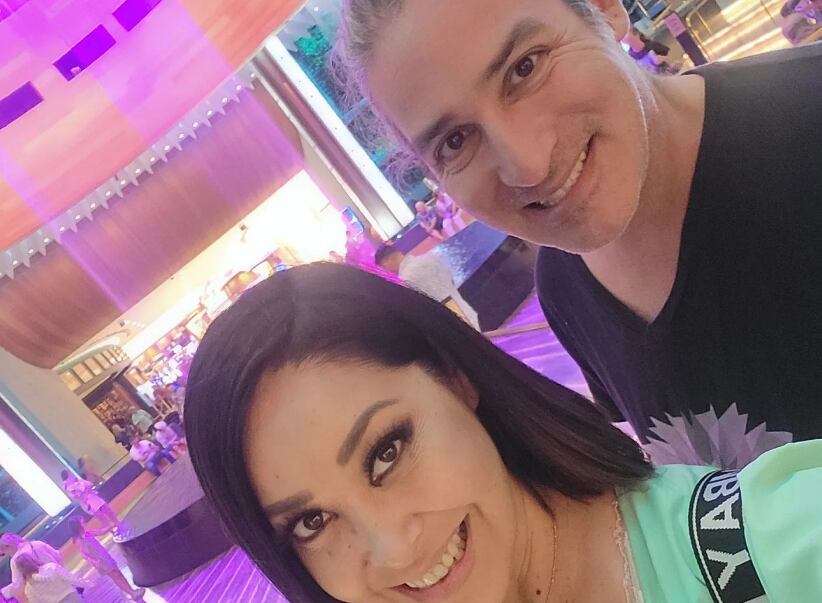 Addis Tuñón y su esposo León