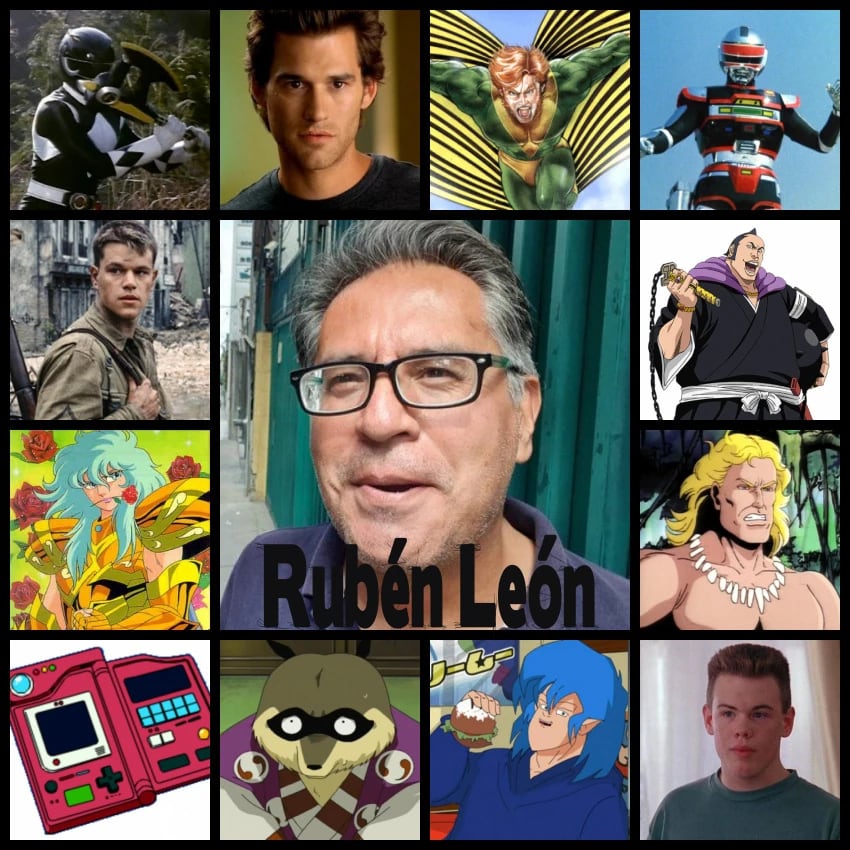 Rubén León Barajas es un actor de doblaje de la película Power Rangers:Ayer, hoy y siempre