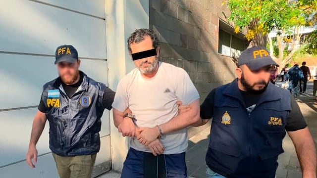 Publican foto de Fernando Farías Laguna detenido en Argentina