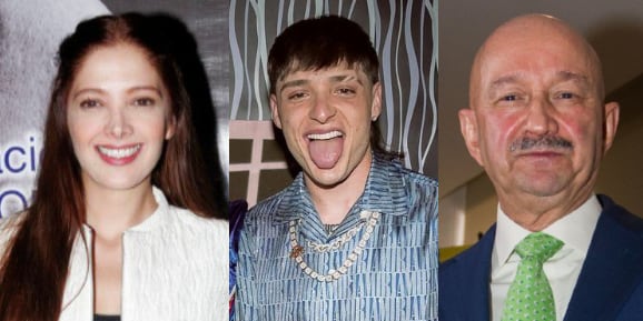 Adela Noriega, Peso Pluma y Carlos Salinas de Gortari