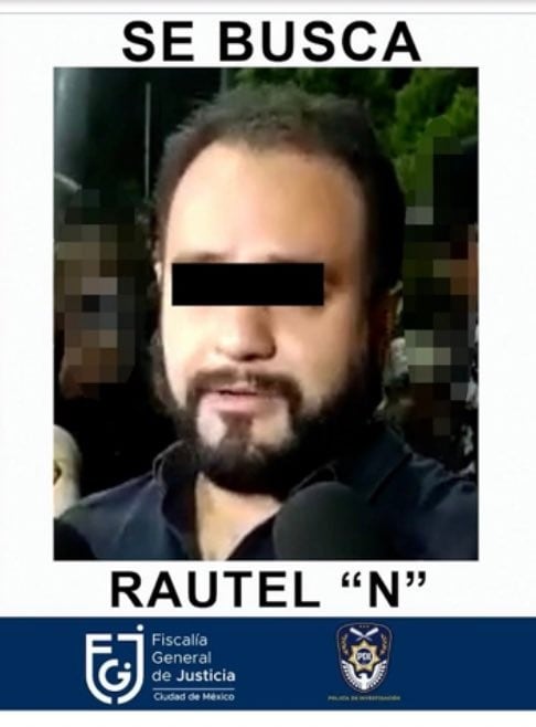 Rautel Astudillo se entrega por feminicidio de Ariadna