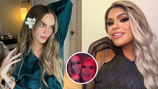 Wendy Guevara y Belinda se encuentran en antro y recrean a Mariana y Silvana.