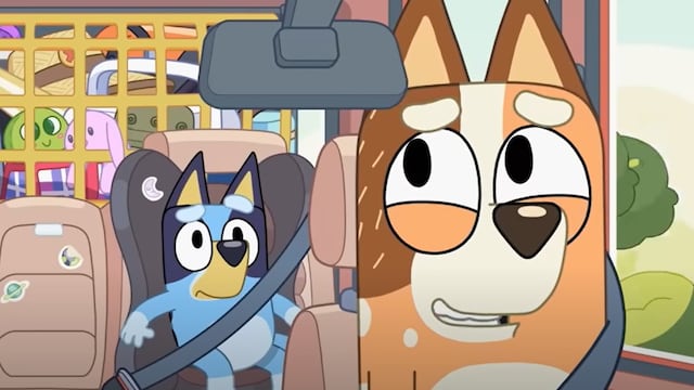 El viaje familiar de Bluey