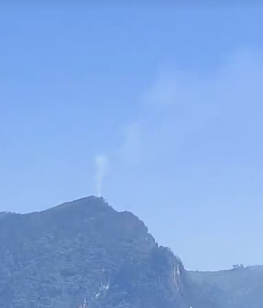 volcán en Chiapas