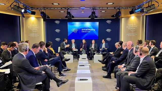 Alfonso Durazo presenta Plan Sonora en Foro Económico Mundial