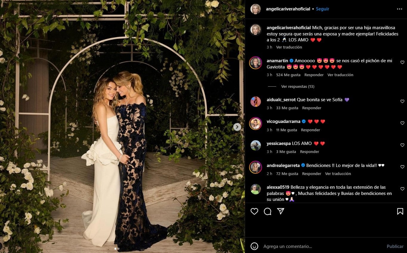 Angélica Rivera y Sofía Castro