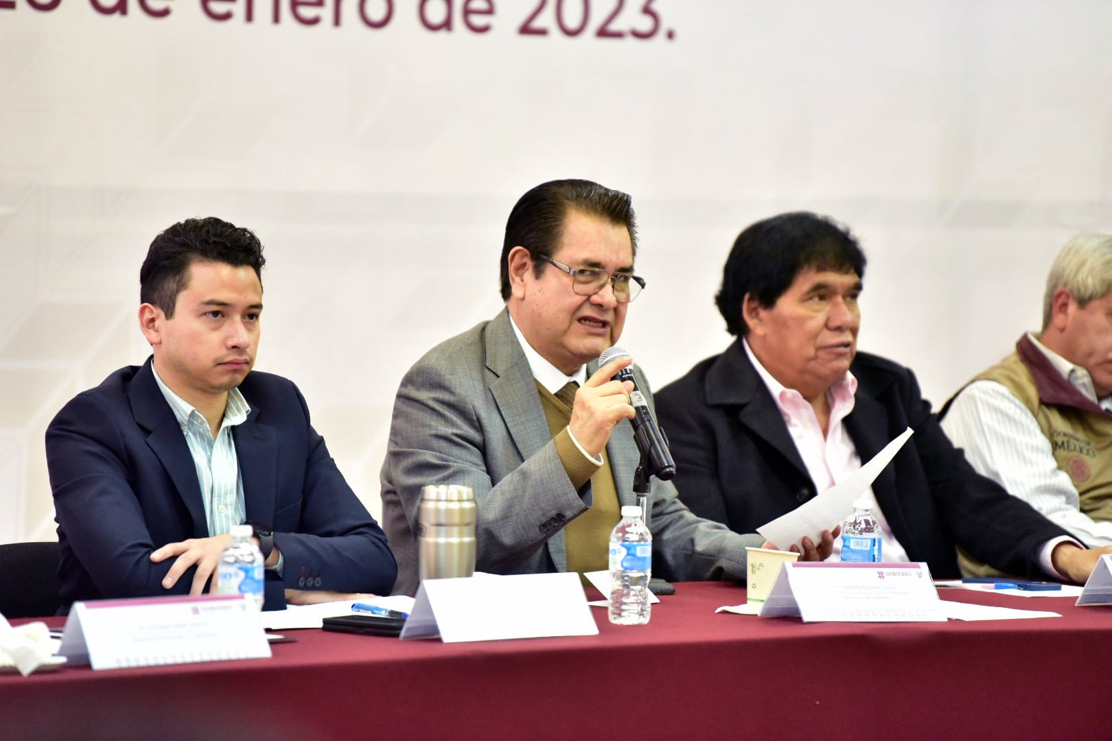 Reunión de Coordinación Interinstitucional  entre gobierno de Hidalgo y gobierno federal