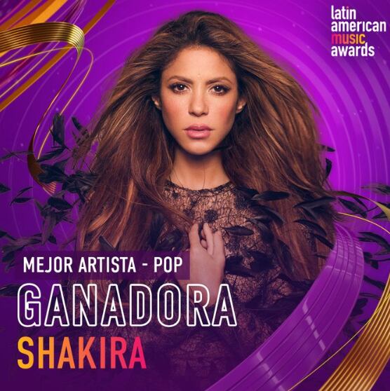 Latin American Music Awards 2024: Shakira gana a Mejor Artista – Pop