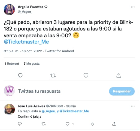 Se agotan boletos de Blink 182