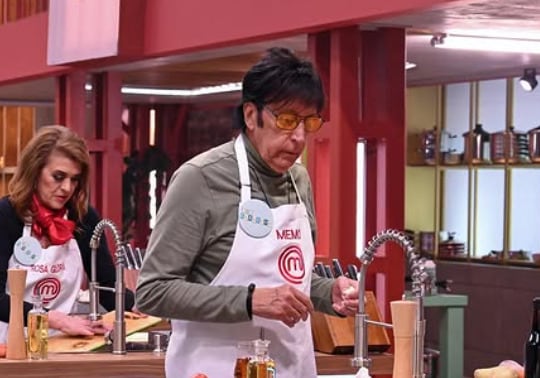 Memo Ríos fue el tercer eliminado de MasterChef Celebrity 2025