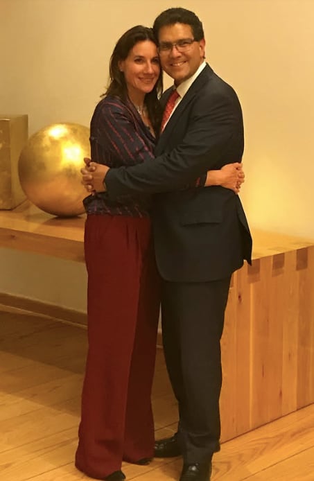 Alexandra Zenzes está casada con Armando Ríos Piter