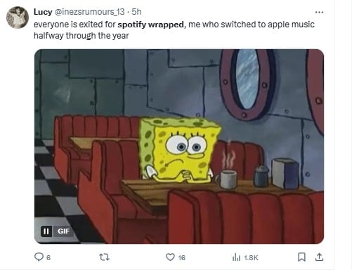 Memes del Spotify Wrapped 2024