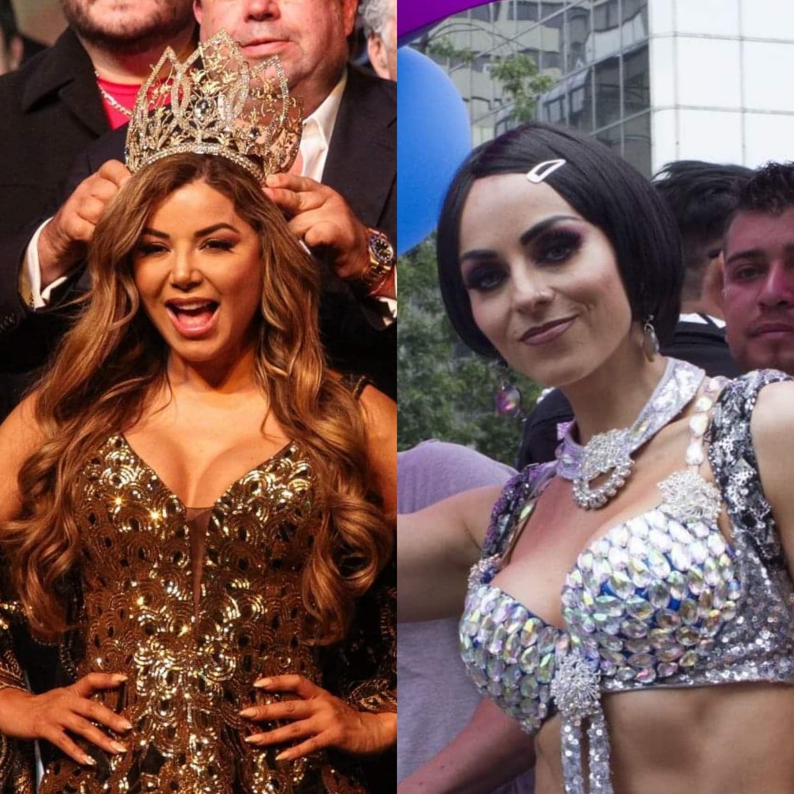 Aleida Núñez e Ivonne Montero.
