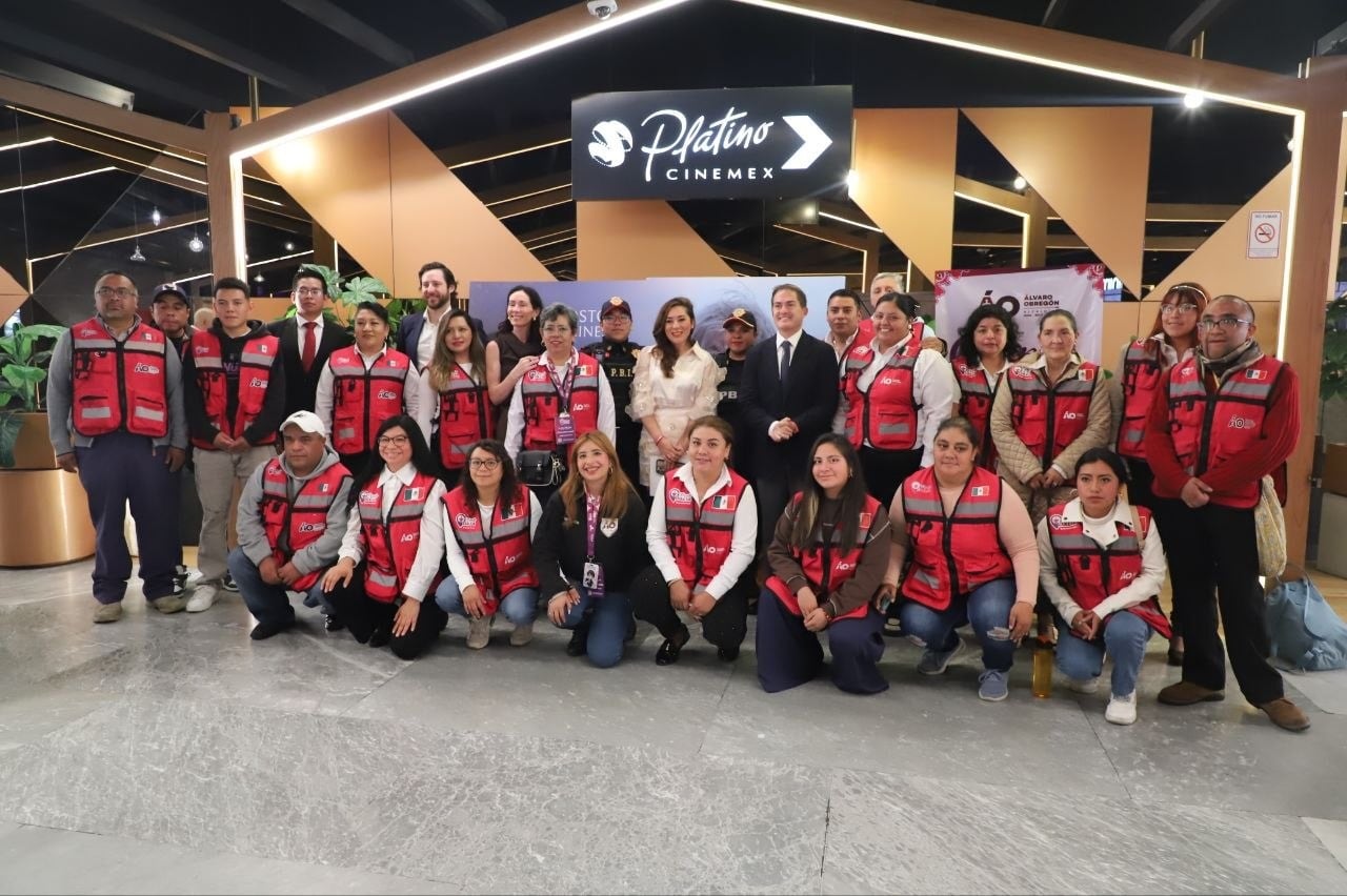 Álvaro Obregón suma a Cinemex como nuevo Punto Dalia para proteger a las mujeres.
