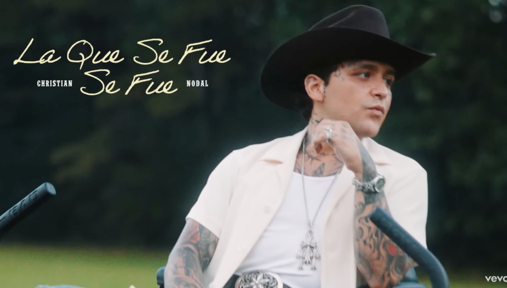 La que se fue, se fue; canción de Christian Nodal
