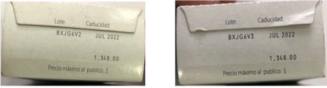 Lotes de Xarelto falsificados