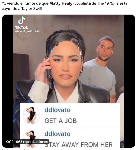 Rumores aseguran que Taylor Swift y Matty Healy están saliendo y los memes se disparan