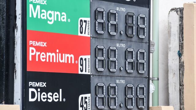 Precio de la gasolina en México