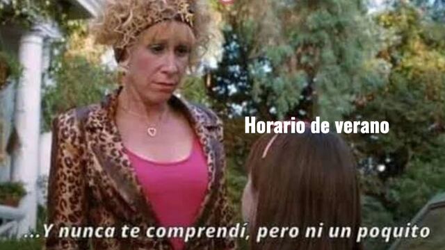 Memes del cambio de horario