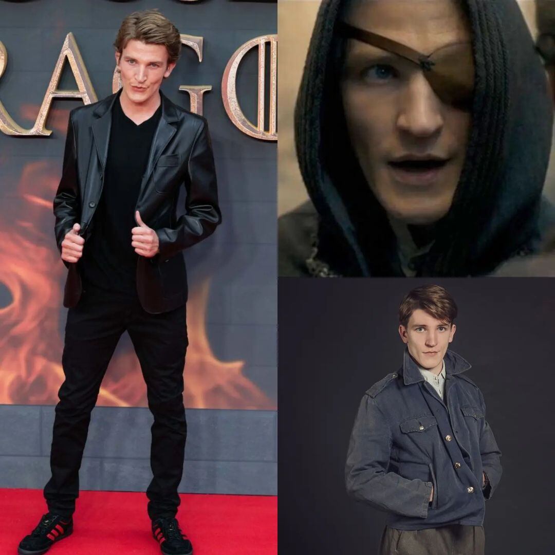 Ewan Mitchell como Aemond Targaryen en La Casa del Dragón