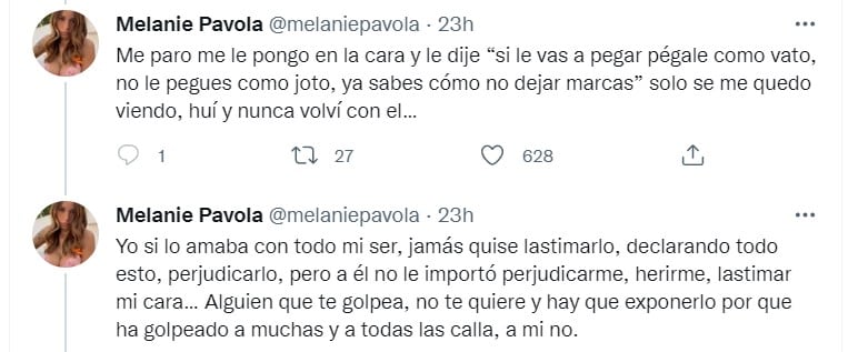 Tuits de Melanie Pavola