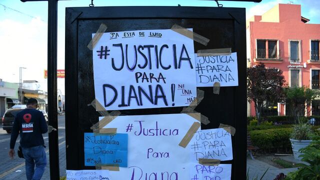 Protesta en Nayarit por Diana.