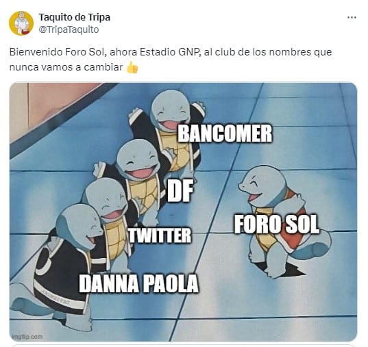 Memes se niegan a aceptar que el Foro Sol ya no existe y prometen nunca llamarle Estadio GNP Seguros