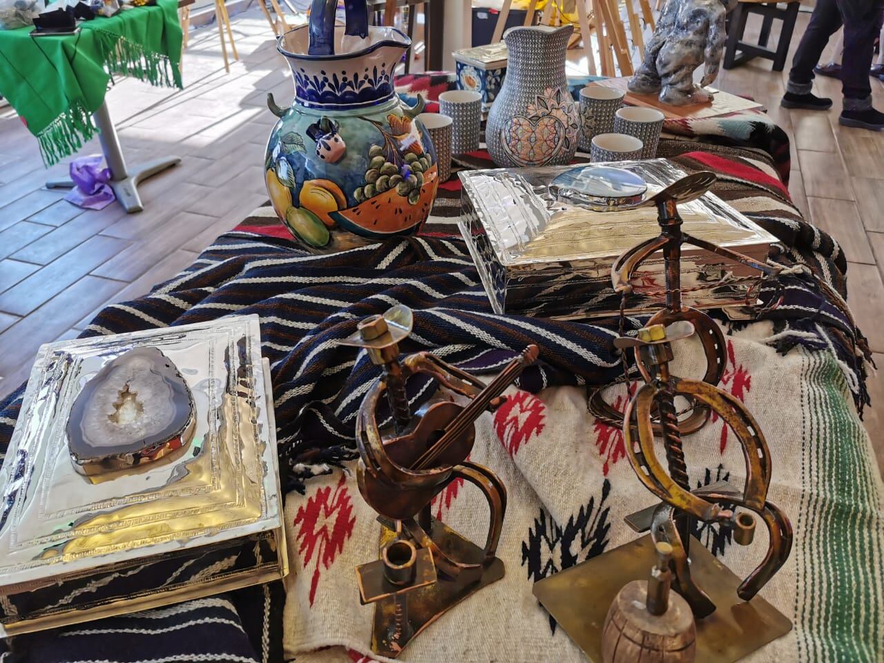 La exposición cuenta con alta variedad.