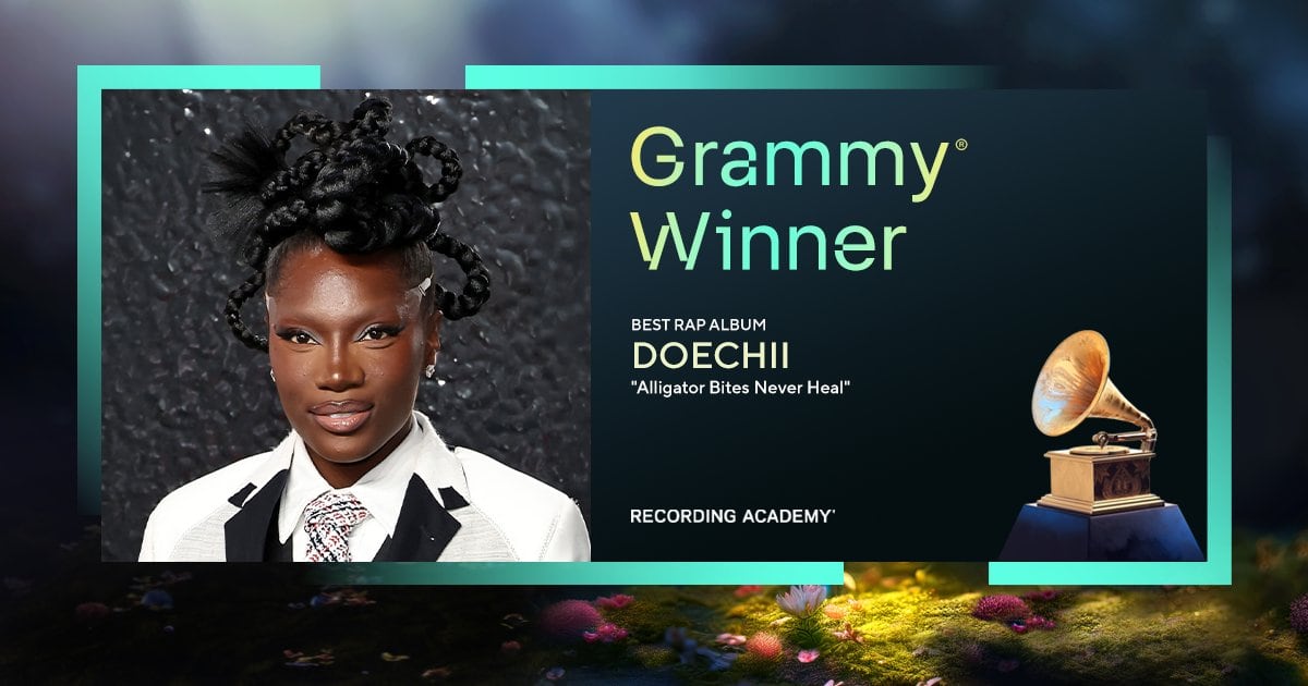 Doechii, ganadora Premios Grammy 2025