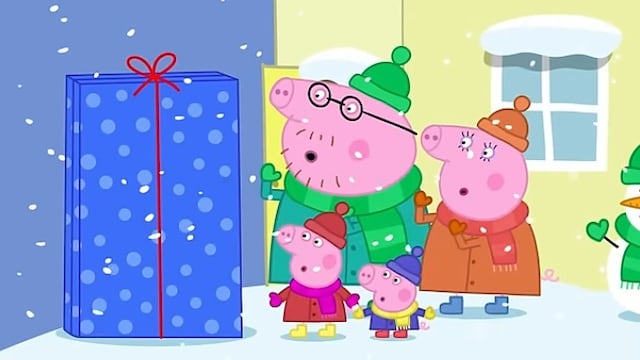 Capítulo El regalo gigante de Navidad: Capítulo completo en YouTube de Peppa Pig en español para celebrar Nochebuena