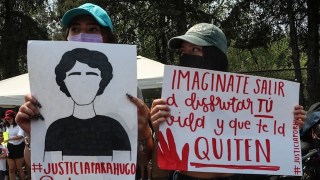 Manifestaciones por el asesinato de Hugo Carbajal