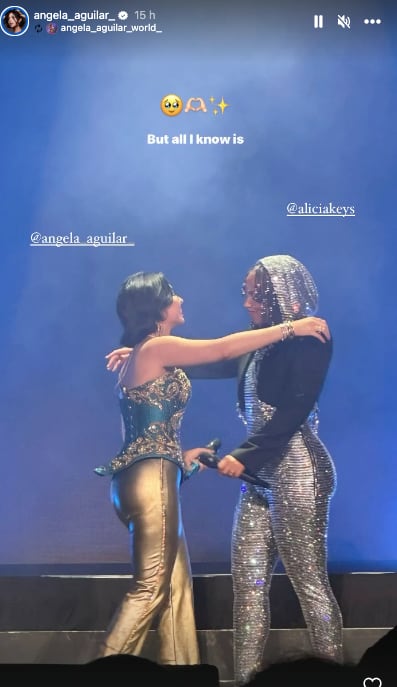 Ángela Aguilar y Alicia Keys