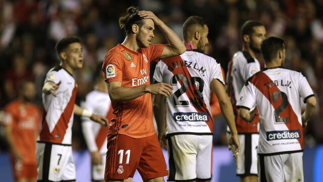 Bale lamenta la derrota del Real Madrid en Vallecas
