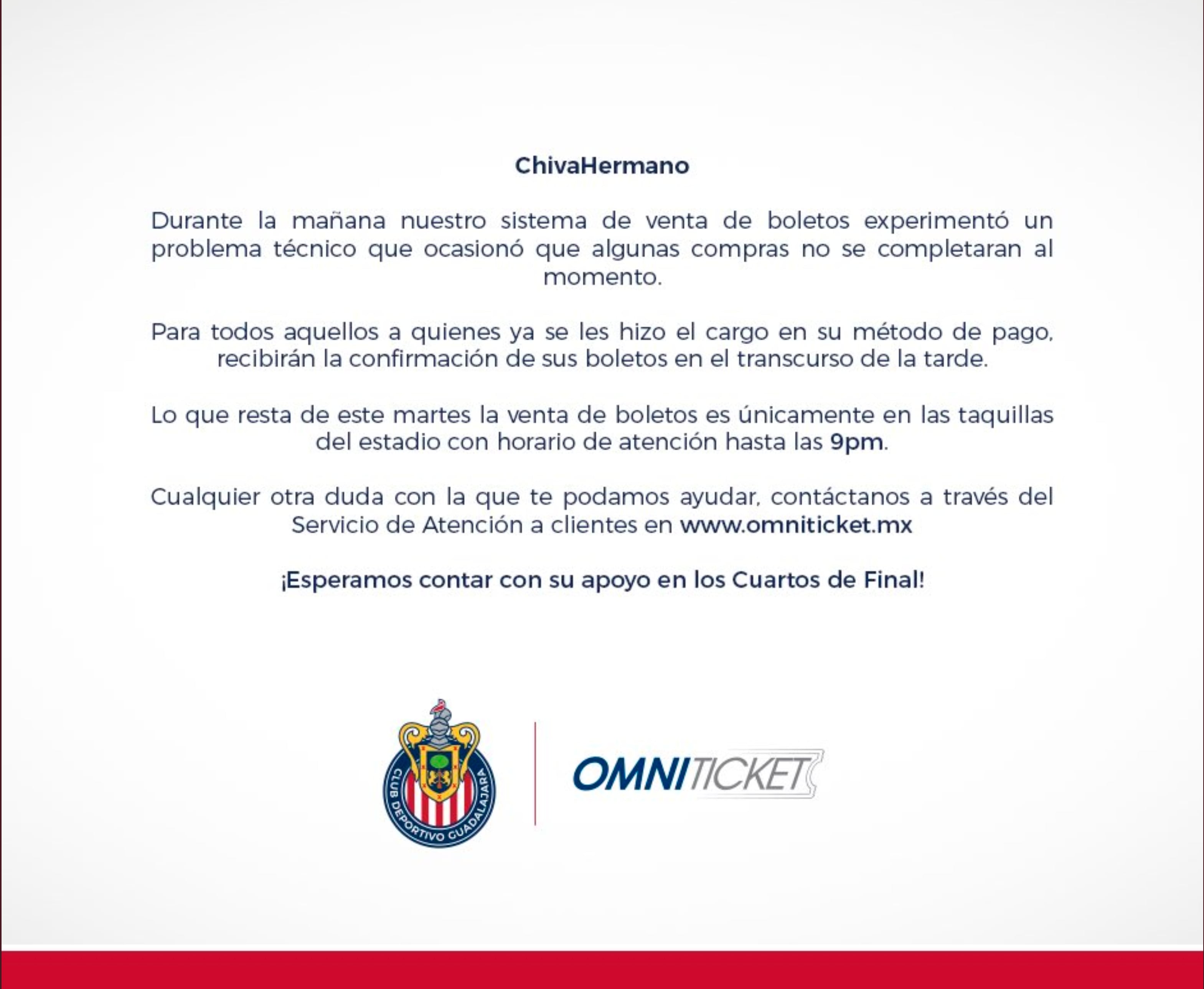 Chivas (Foto: Twitter)