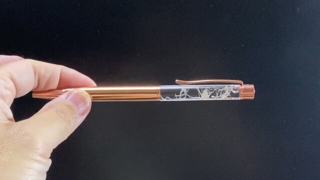 Bolígrafo con parásitos en su interior